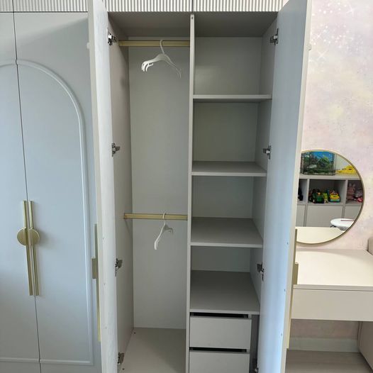 Детская мебель успокаивающих цветов